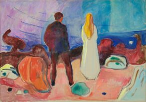 Edvard Munch, Zwei Menschen. Die Einsamen, um 1935